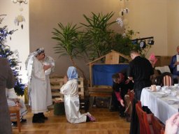 Wigilijne spotkania w Domu Pomocy w Podzamku